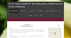 Desktop Screenshot of givenhomehealth.com